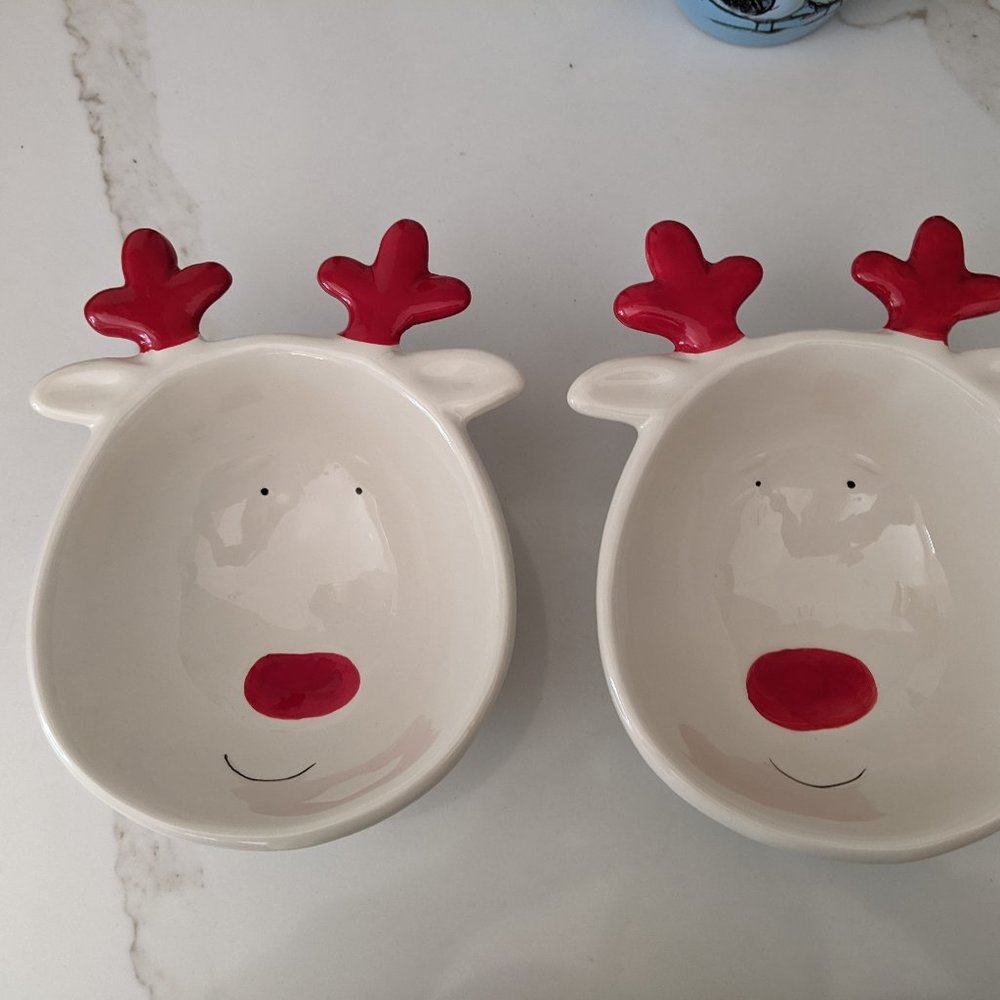 Reindeer Bowls (2x)